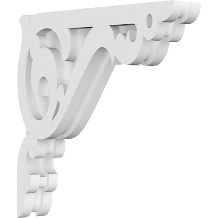 Ekena Millwork Amber Architectural Grade PVC Corbel, 1 7/8"W X 10"D X 10"H CORP01X10X10AE